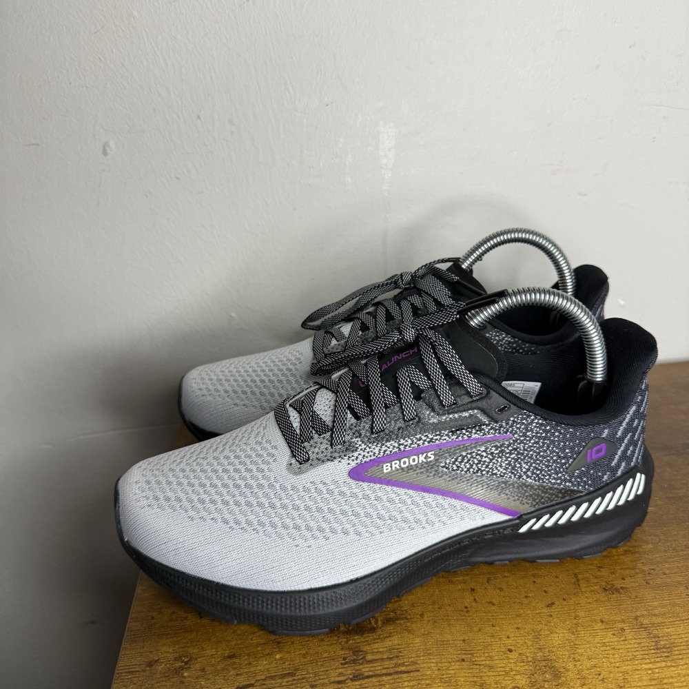 Brooks Launch GTS 10 Running Shoes Women's Size 8 D Wide Grey - Picture 2 of 7